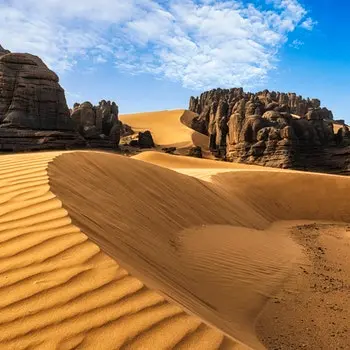 Tamanrasset desert landscape