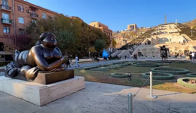 Yerevan statue